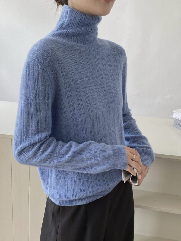 Cashmere Sweater - Long Sleeve, Round Neck