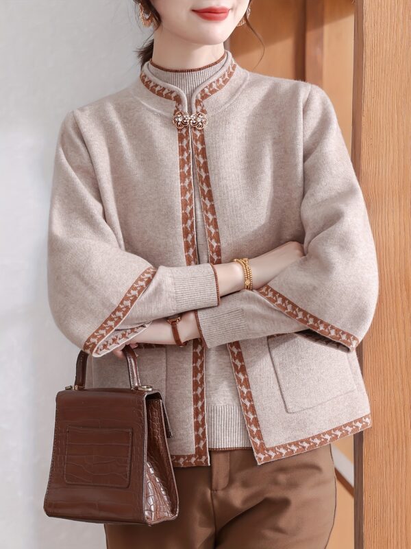 Elegant Cardigan Sweater - Chic Office